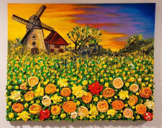 Sculpted Windmill