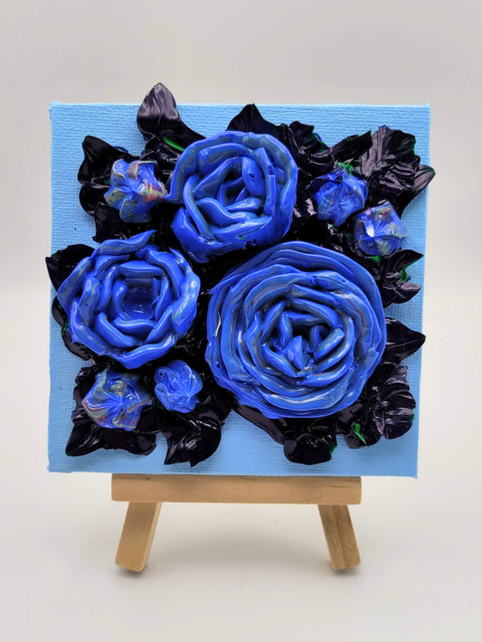 Mini Sculpted Painting-Bouquet 8