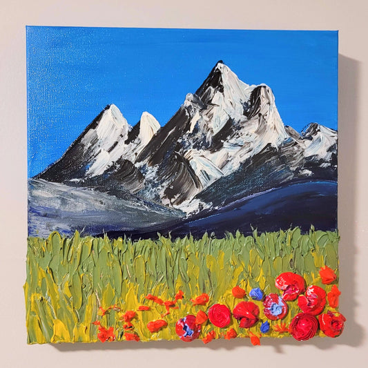 Sculpted Mountainscape