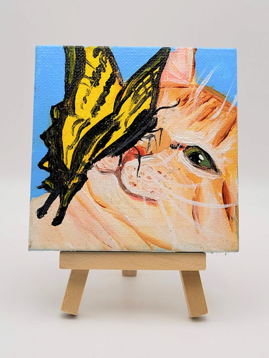 Butterfly Kitten Kisses